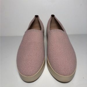 Louise et Cie Raja Sneaker Soft Rose Stretch Platform Shoes 9.5